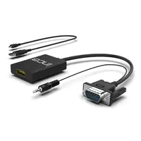 Cian Technology GmbH INCA Adapter IVTH-02 VGA+ USB-A+ Audio> HDMI 0.2m retail - Adapter - Audio/M