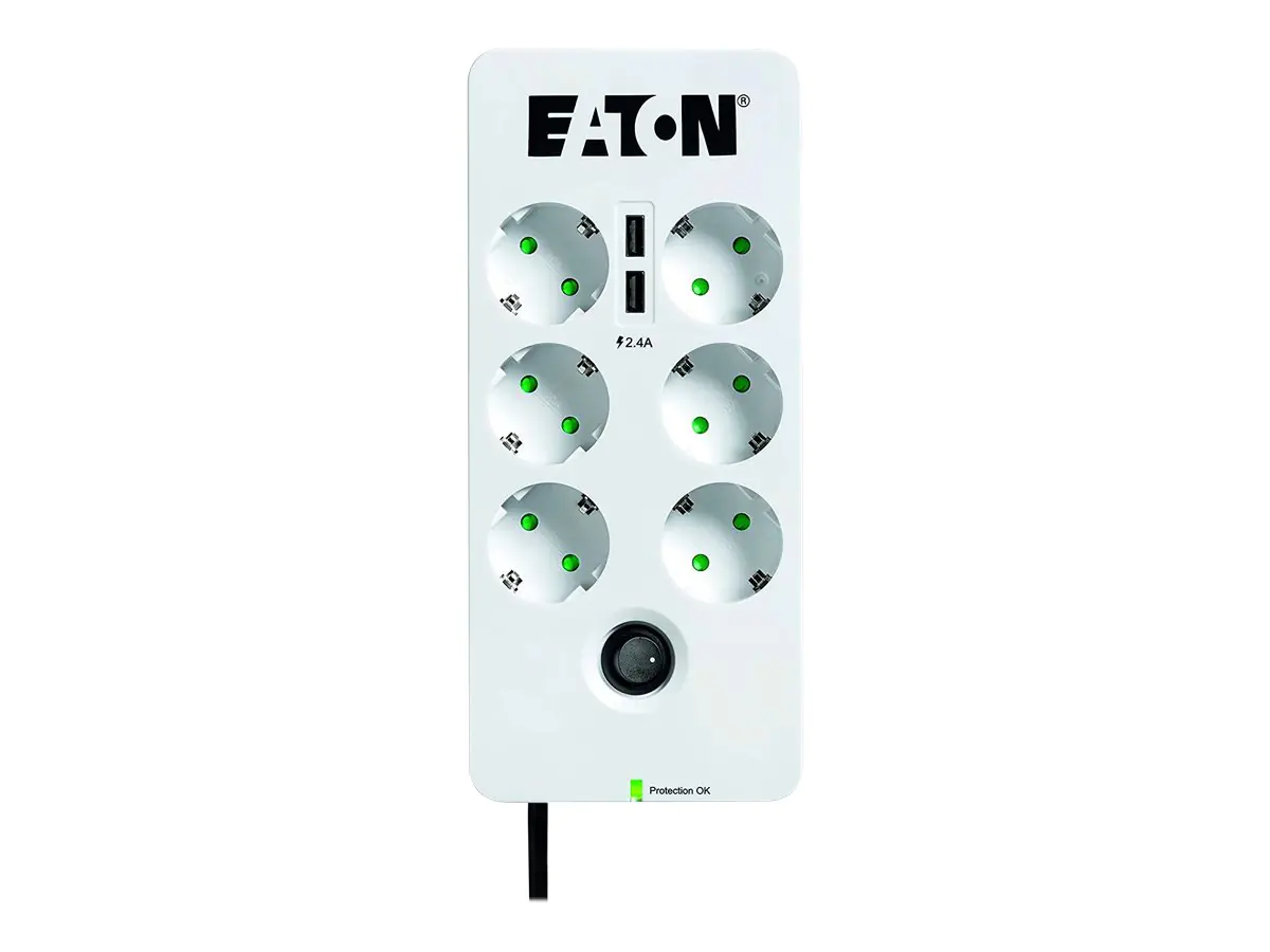 Eaton Protection Box 6 USB DIN - Überspannungsschutz PB6UD