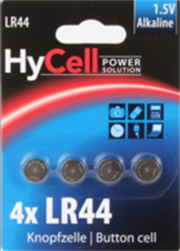 Ansmann HyCell - Batterie 4 x LR44 - Alkalisch 1516-0024