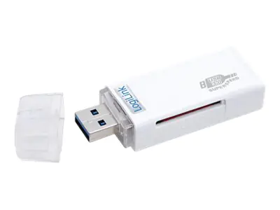 LogiLink CardReader USB 3.0 - Kartenleser (SD, microSD, SDHC, microSDHC, SDXC, microSDXC) CR0034