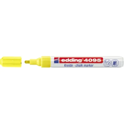 edding Kreidemarker 4095 4-4095065 2-3mm Rundspitze neongelb edding Kreidemarker 4095 4-4095065 2-3mm Rundspitze neongelb