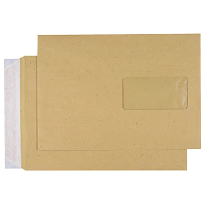 MAILmedia Versandtasche DIN C5 162 x 229 mm (B x H) mit Fenster 90g/m² mit Haftklebung Natronpapier, 100 % recycelt ohne Fadenverstärkung braun 500 St./Pack. MAILmedia Versandtasche DIN C5 162 x 229 mm (B x H) mit Fenster 90g/m² mit Haftklebung Natronpapier, 100 % recycelt ohne Fadenverstärkung braun 500 St./Pack.