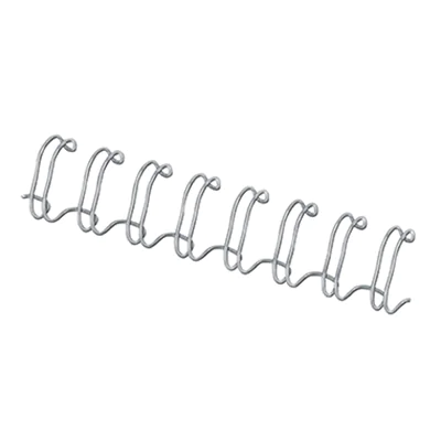 Fellowes Drahtbinderücken 54453 DIN A4 12mm silber 100 St./Pack. Fellowes Drahtbinderücken 54453 DIN A4 12mm silber 100 St./Pack.