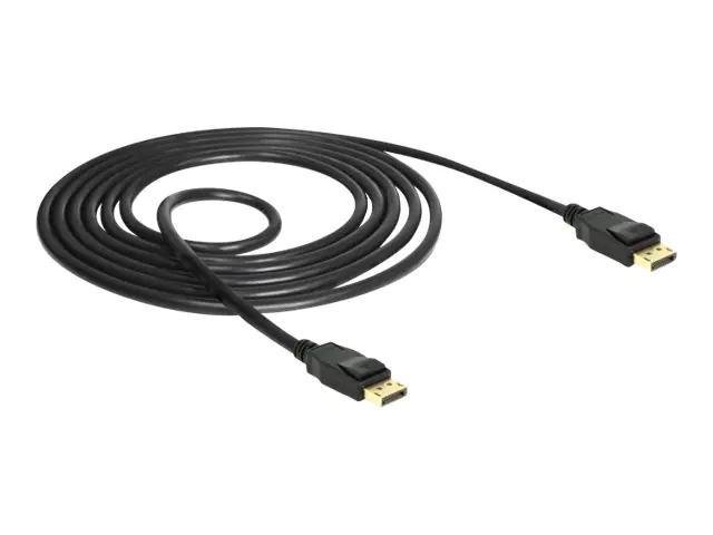 Delock - DisplayPort-Kabel - DisplayPort (M) zu DisplayPort (M) - DisplayPort 1.2a - 1.5 m - 4K Unterstützung - Schwarz Delock - DisplayPort-Kabel - DisplayPort (M) zu DisplayPort (M) - DisplayPort 1.2a - 1.5 m - 4K Unterstützung - Schwarz