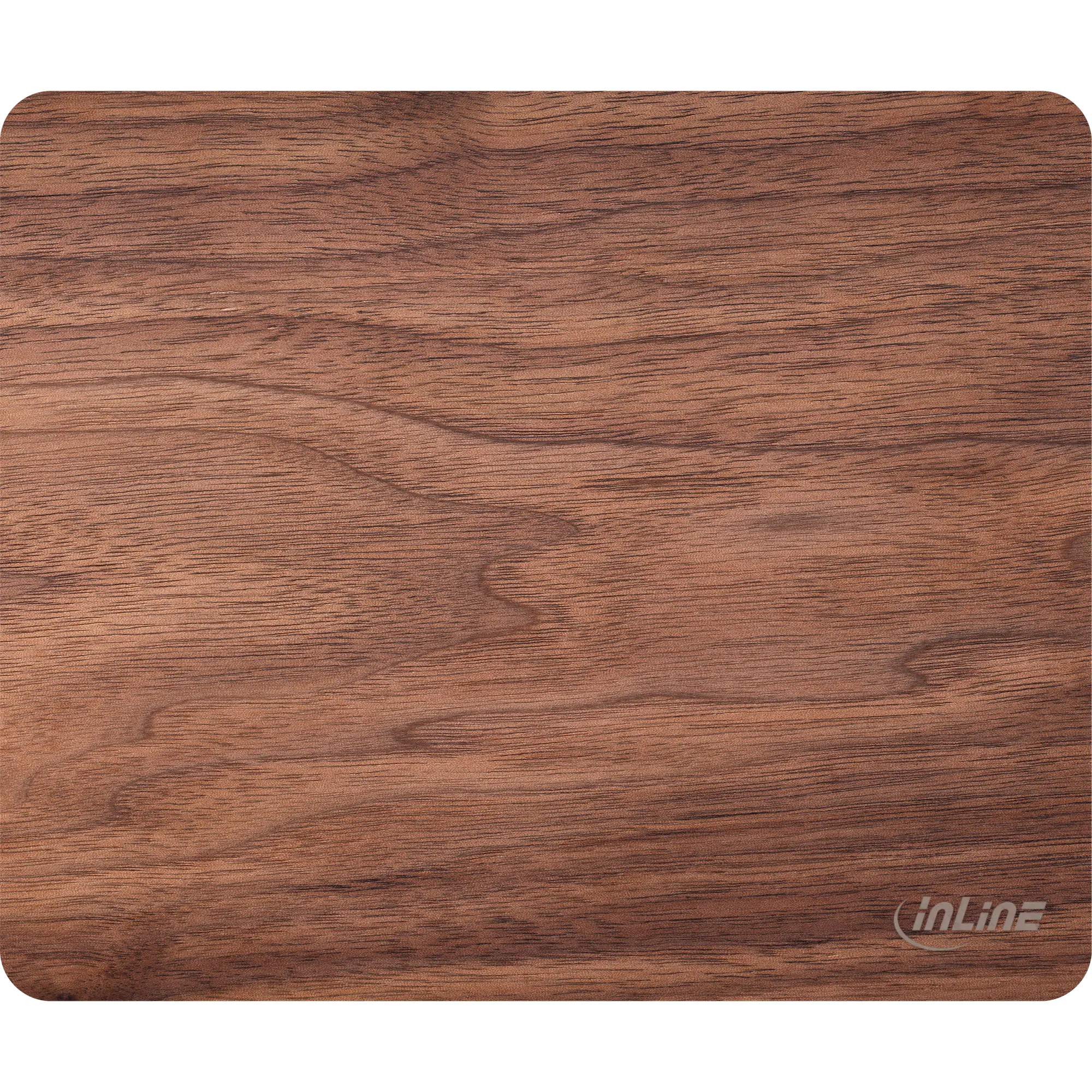 InLine WoodPad - Mauspad - Nußbaum