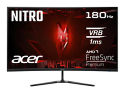 Acer Nitro ED320QRS3bmiipx 8 cm 31.5 Zoll schwarz FullHD VA Curved AMD Free-Sync Acer Nitro ED320QRS3bmiipx 8 cm 31.5 Zoll schwarz FullHD VA Curved AMD Free-Sync