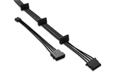 be quiet! S-ATA POWER CABLE - Stromkabelkit - Schwarz