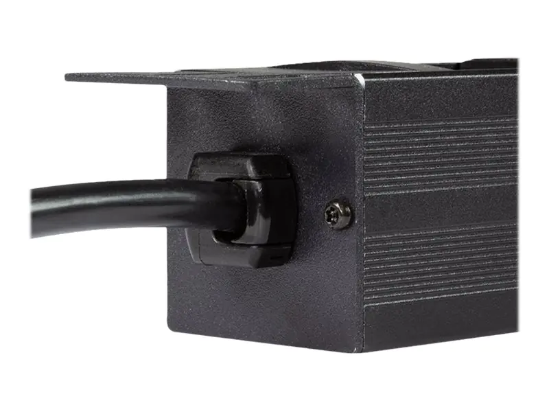 LogiLink Stromverteilungseinheit (Rack - einbaufähig) - 3500 Watt - Eingabe, Eingang power CEE 7/7 - Ausgangsanschlüsse: 8 (2 x USB, 8 x CEE 7/7) PDU8C02