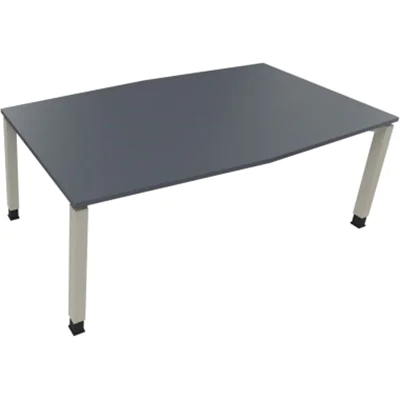 Bespr.ti. Tonneau Vierfuß Quadrat B2000xT1000/1100xH680-820 si/Lava Bespr.ti. Tonneau Vierfuß Quadrat B2000xT1000/1100xH680-820 si/Lava