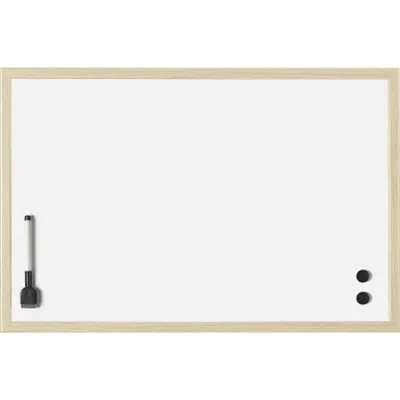 magnetoplan Whiteboard 121926 MDF-Rahmen 590x390mm magnetoplan Whiteboard 121926 MDF-Rahmen 590x390mm