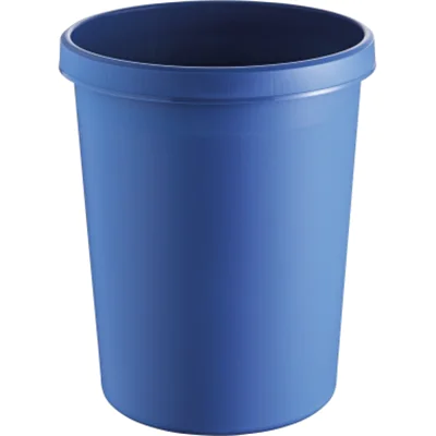 helit Papierkorb H6106234 39x48cm 45l rund Polyethylen blau helit Papierkorb H6106234 39x48cm 45l rund Polyethylen blau