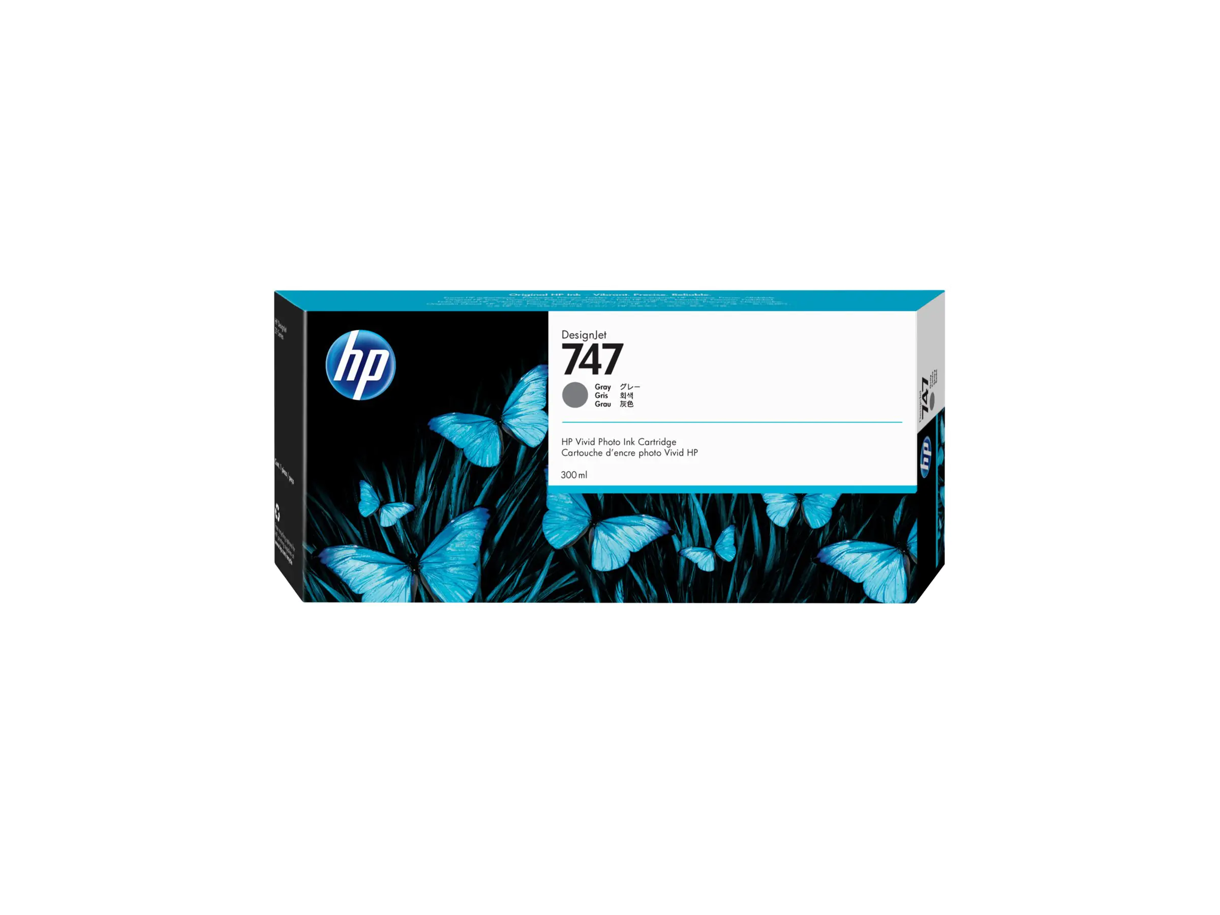 HP 747 - 300 ml - Grau - original - DesignJet P2V86A