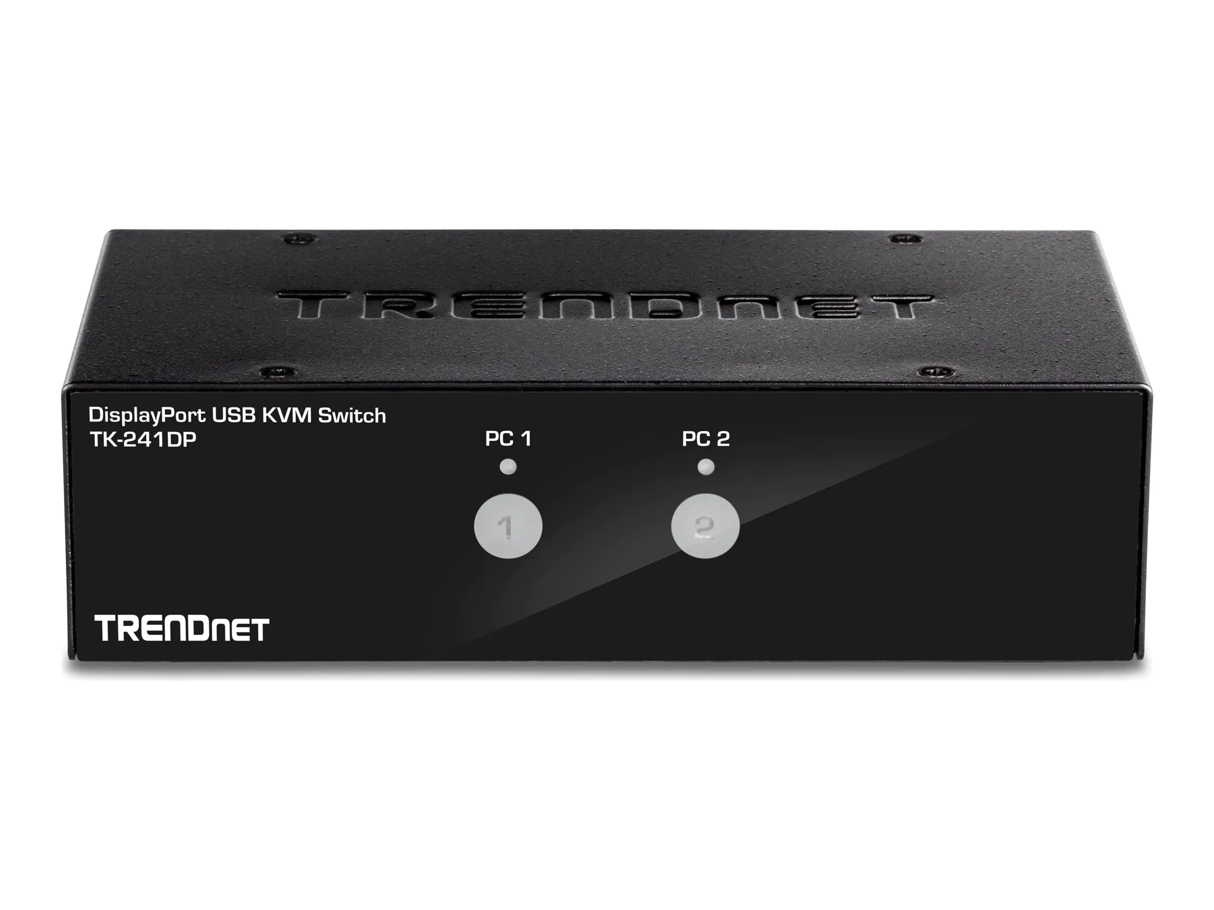 Trendnet TK 241DP - KVM-/Audio-/USB-Switch - 2 x KVM/Audio/USB - 1 lokaler Benutzer - Desktop - TAA-konform Trendnet TK 241DP - KVM-/Audio-/USB-Switch - 2 x KVM/Audio/USB - 1 lokaler Benutzer - Desktop - TAA-konform