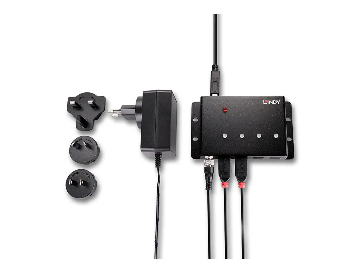 Lindy Hub - Metallgehäuse - 4 x USB 3.2 Gen 43374