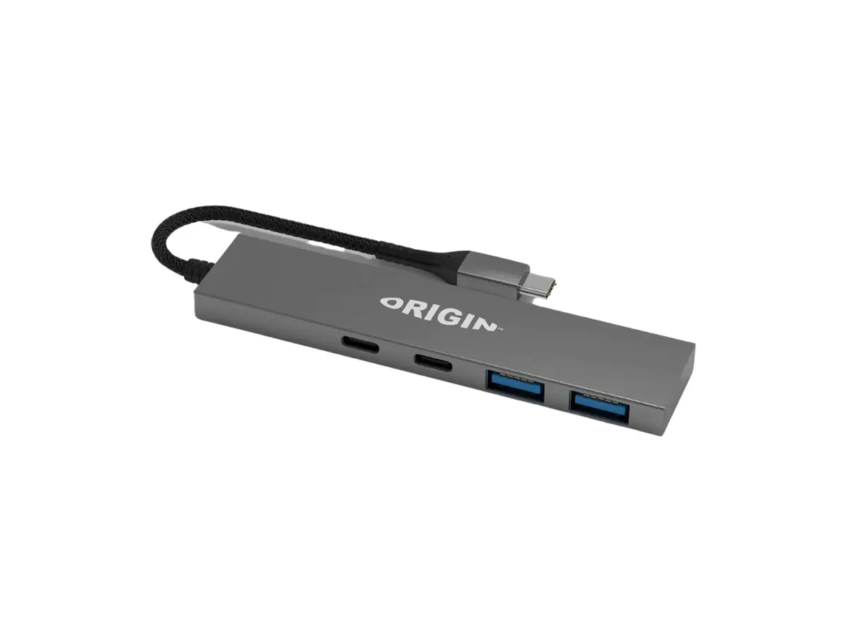 Origin Storage Hub - betriebenen Bus - 2 x USB 3.2 + 2 x USB-C 3.2 Gen 1