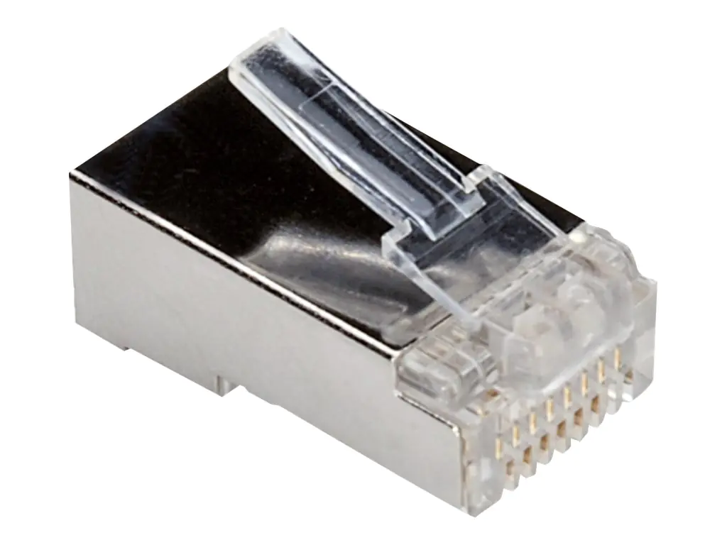Roline - Anschluss - CAT 6e - STP - durchsichtig (Packung mit 10)