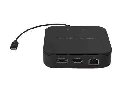 Belkin Thunderbolt 3 Dock Core - Dockingstation - Thunderbolt 3 - HDMI, DP - 1GbE
