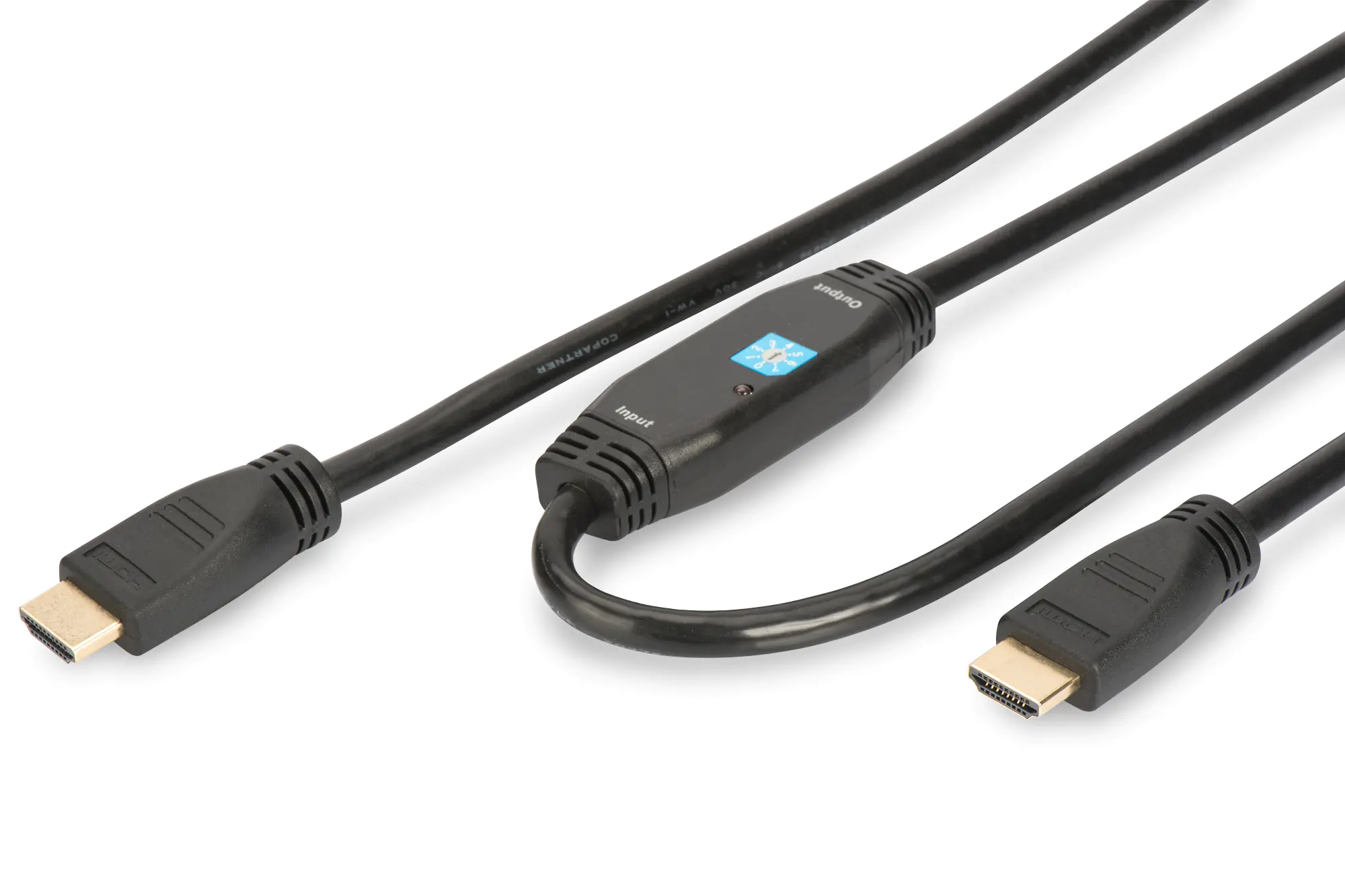 DIGITUS - HDMI-Kabel - HDMI männlich zu HDMI männlich - 20 m - Doppelisolierung - Schwarz DIGITUS - HDMI-Kabel - HDMI männlich zu HDMI männlich - 20 m - Doppelisolierung - Schwarz
