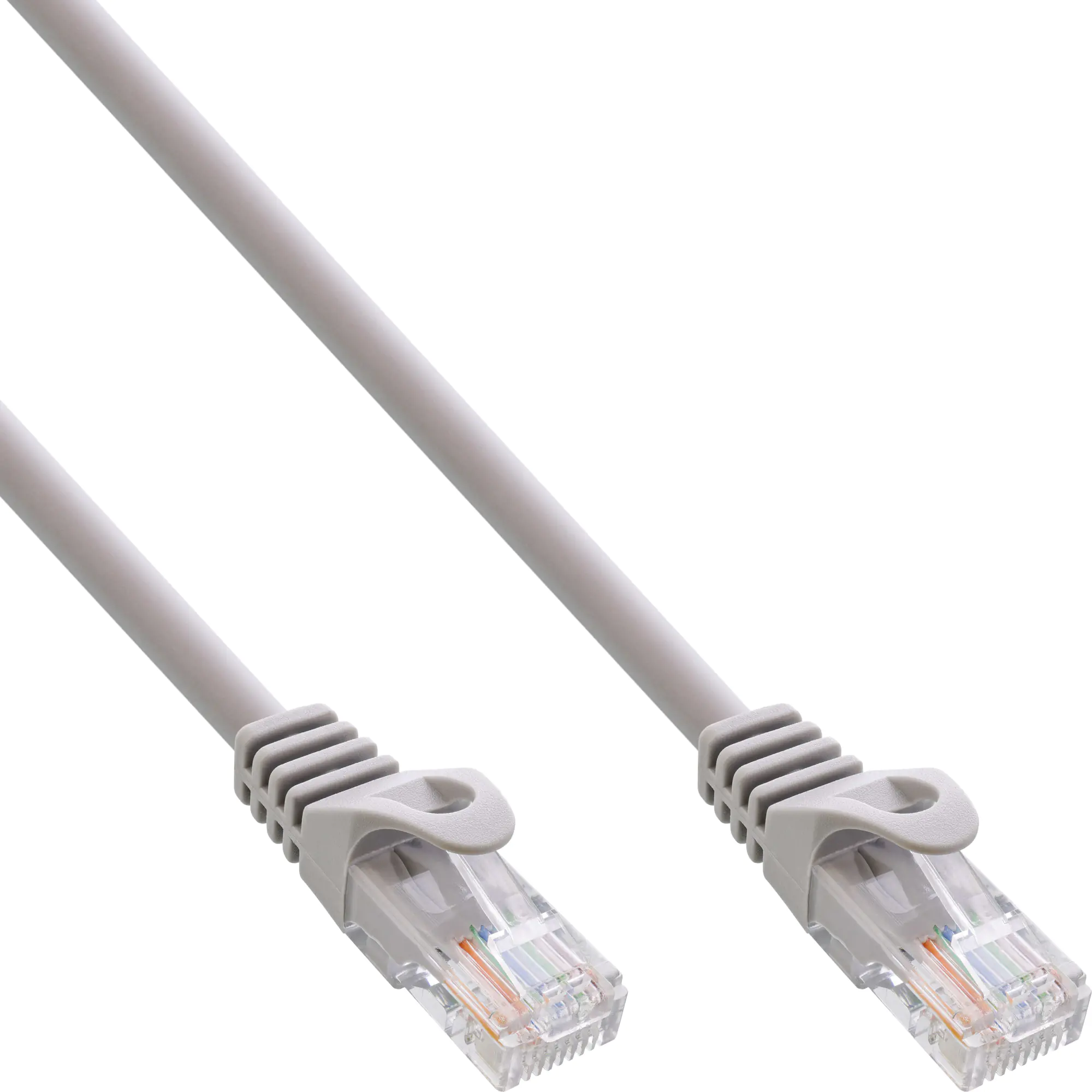 InLine Patchkabel - U/UTP - Cat.5e - grau - 5m 71405