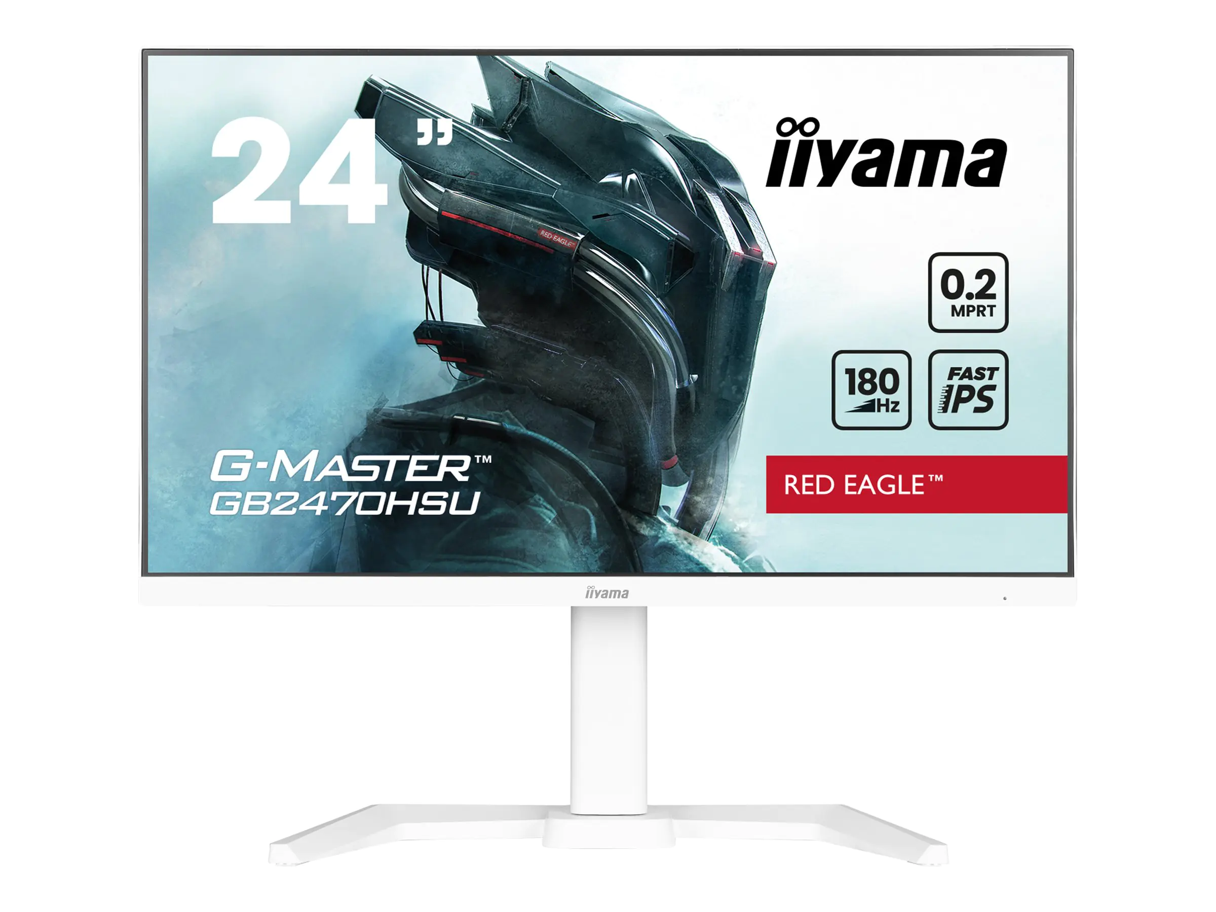 Iiyama 24W LCD Full HD Business Gaming Fast IP - Flachbildschirm (TFT/LCD)