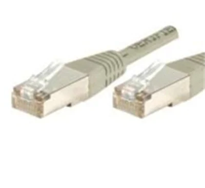 Dexlan - Patch-Kabel - RJ-45 (M) zu RJ-45 (M) - 2 m - Foiled Unshielded Twisted Pair (F/UTP) - CAT 6a - verseilt - Grau Dexlan - Patch-Kabel - RJ-45 (M) zu RJ-45 (M) - 2 m - Foiled Unshielded Twisted Pair (F/UTP) - CAT 6a - verseilt - Grau