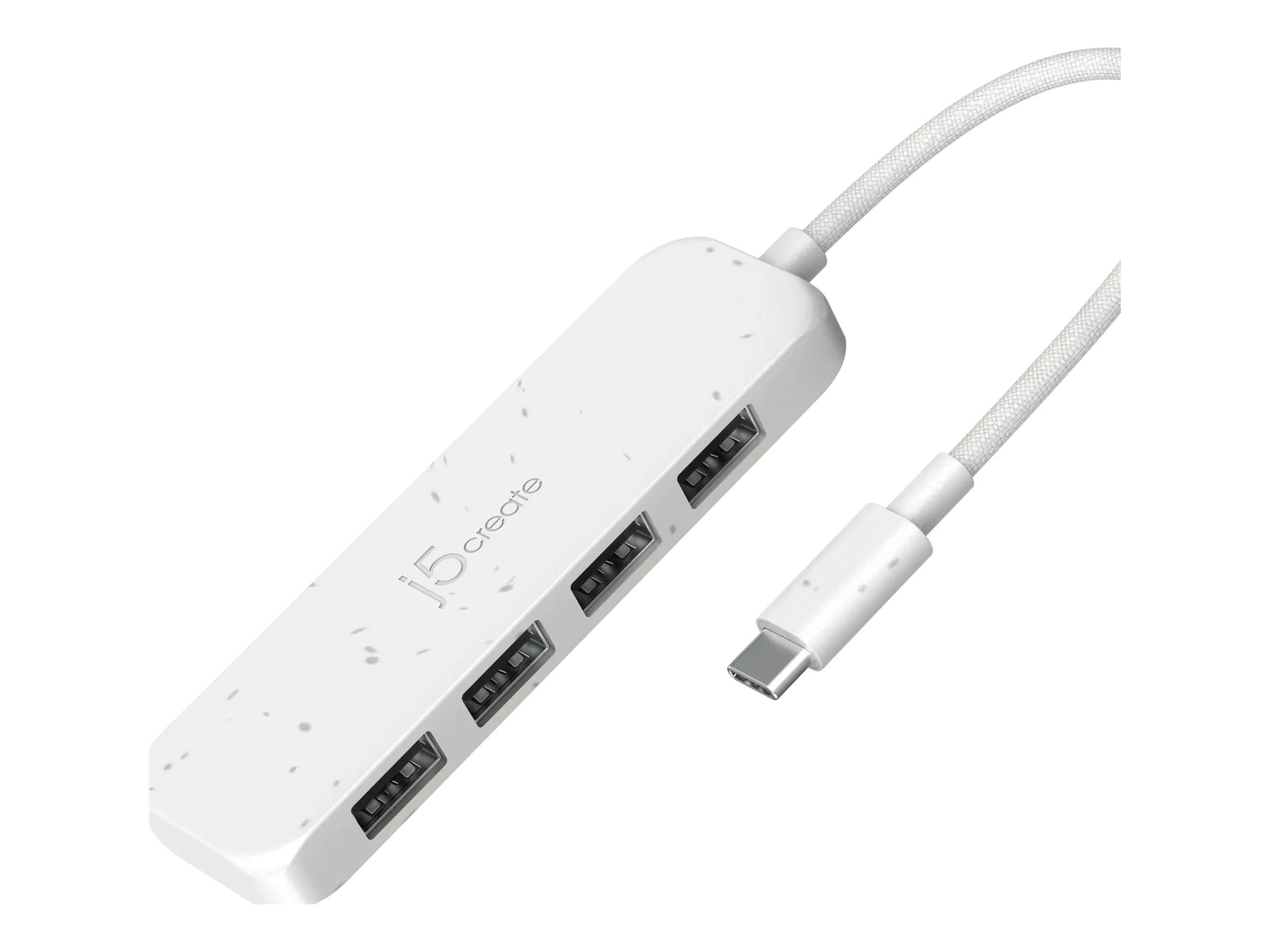 j5create JCH341EW - Hub - umweltfreundlich, USB-C JCH341EW-N