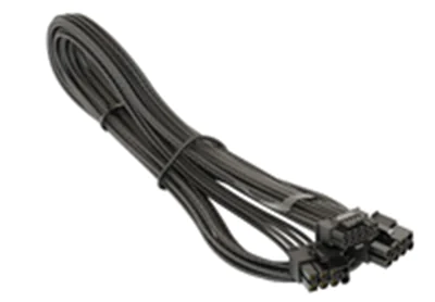 Seasonic 12VHPWR PCIe 5.0 Adapter Kabel - schwarz - Kabel - Strom/Netzteil SS2X8P-12VHPWR-600 / black