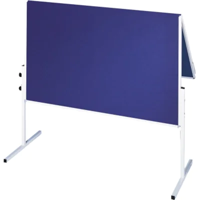 Franken Moderationstafel X-tra!Line Maße der Oberfläche: 120 x 150 cm (B x H) Filz blau Franken Moderationstafel X-tra!Line Maße der Oberfläche: 120 x 150 cm (B x H) Filz blau