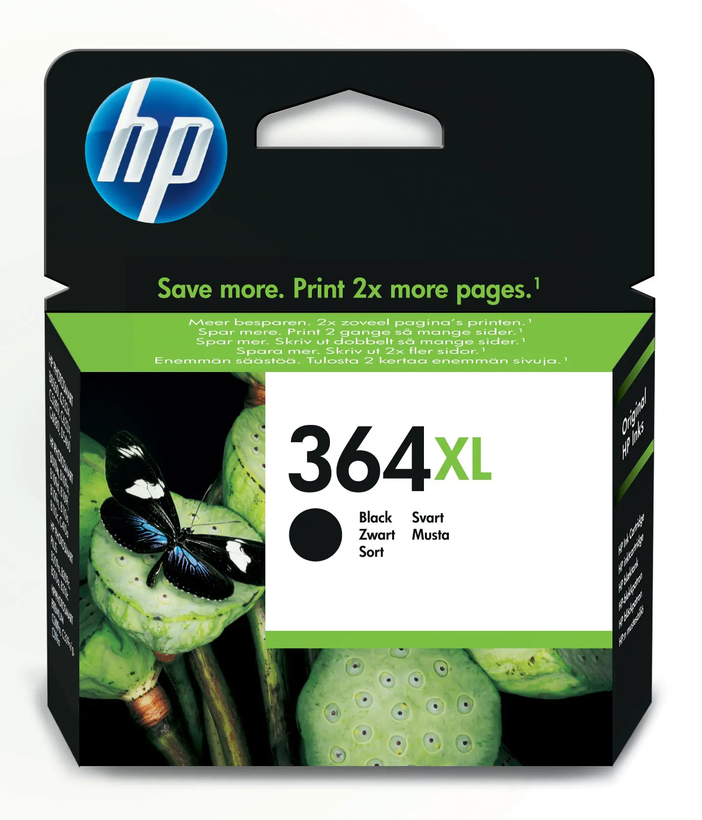 HP Tinte CN684EE 364XL schwarz 550 Seiten 18 ml Große Füllmenge 1 Stück HP Tinte CN684EE 364XL schwarz 550 Seiten 18 ml Große Füllmenge 1 Stück