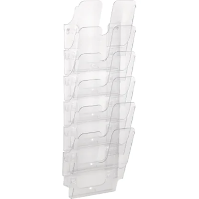 Durable Prospekthalter FLEXIPLUS 1700008401 A4 6Fächer tr Durable Prospekthalter FLEXIPLUS 1700008401 A4 6Fächer tr