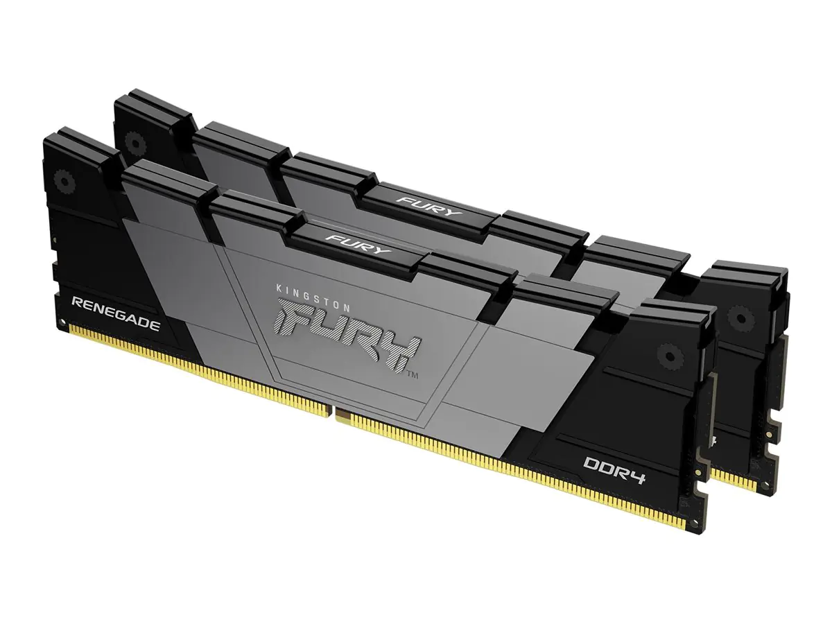 Kingston FURY Renegade - DDR4 - Kit - 16 GB: 2 x 8 GB - DIMM 288-PIN - 3600 MT/s / PC4-28800 - CL16 - 1.35 V - ungepuffert - non-ECC - Schwarz