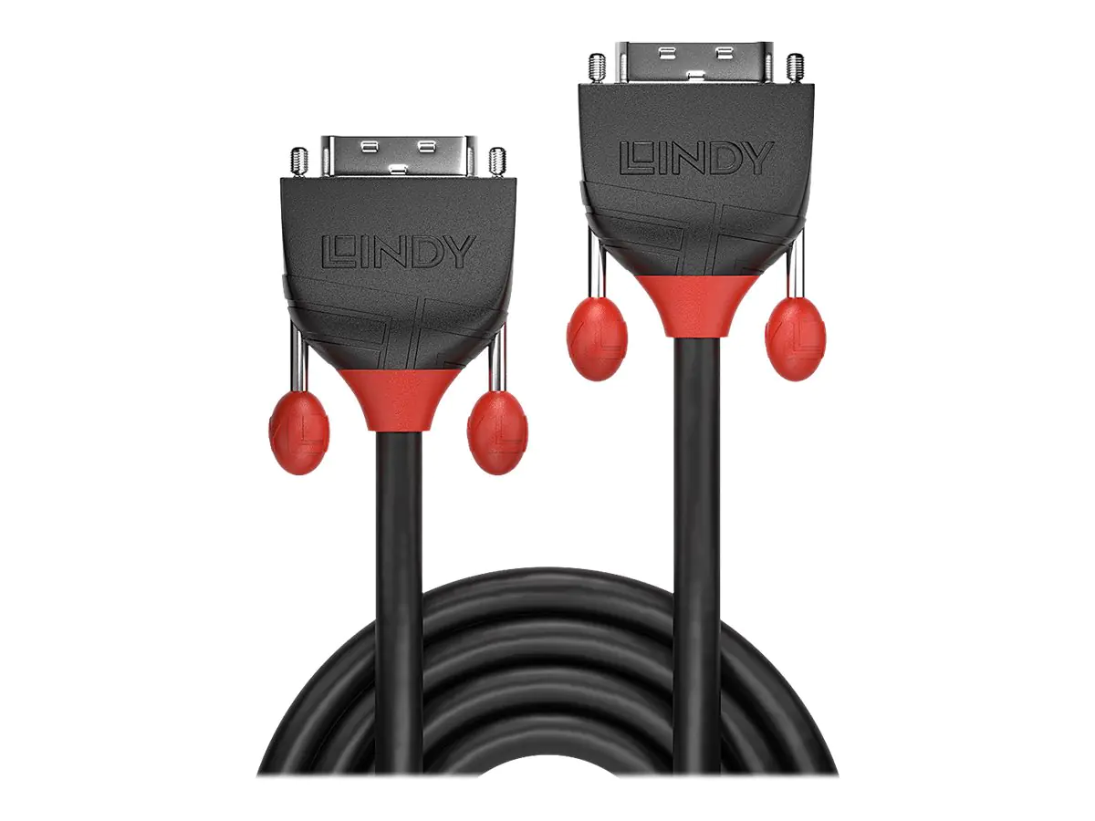 Lindy Black Line - DVI-Kabel - Single Link - DVI-D (M)