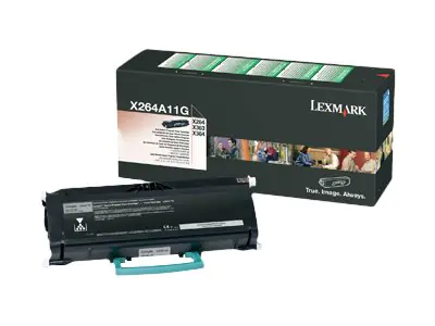 Lexmark Schwarz - original - Tonerpatrone LCCP X264A11G