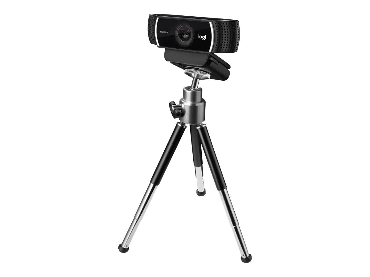 Logitech HD Pro Webcam C922 - Web-Kamera - Farbe - 720p, 1080p - H.264