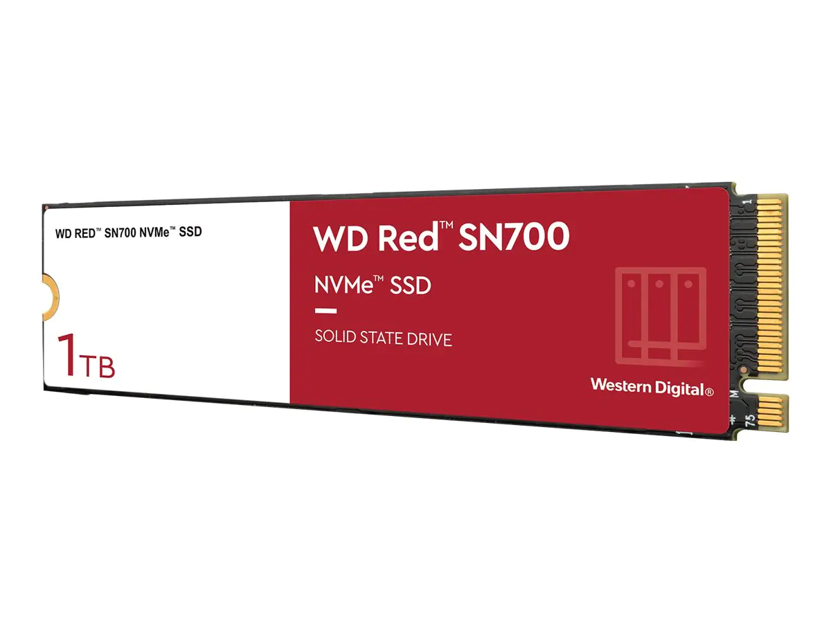 WD Red SN700 WDS400T1R0C - SSD - 4 TB - intern - M.2 2280 - PCIe 3.0 x4 (NVMe) WD Red SN700 WDS400T1R0C - SSD - 4 TB - intern - M.2 2280 - PCIe 3.0 x4 (NVMe)