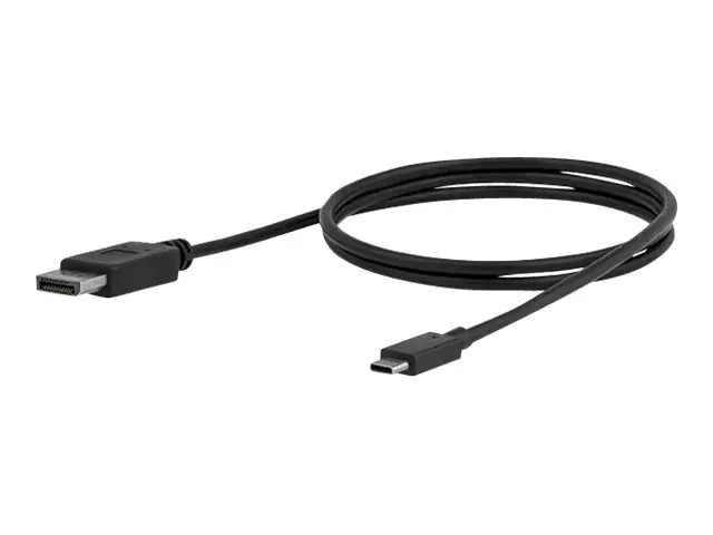 StarTech USB-C auf DisplayPort Adapter Kabel - 1 m - Thunderbolt 3 kompatibel - Schwarz - 4K 60Hz - CDP2DPMM1MB - Externer Videoadapter - STM32F072CBU6 - USB-C - DisplayPort - Schwarz - für P/N: TB33A1C, TB3DK2DPM2, TB3DKDPMAW, TB3DKDPMAWUE, TB3DOCK2DPPD, StarTech USB-C auf DisplayPort Adapter Kabel - 1 m - Thunderbolt 3 kompatibel - Schwarz - 4K 60Hz - CDP2DPMM1MB - Externer Videoadapter - STM32F072CBU6 - USB-C - DisplayPort - Schwarz - für P/N: TB33A1C, TB3DK2DPM2, TB3DKDPMAW, TB3DKDPMAWUE, TB3DOCK2DPPD,