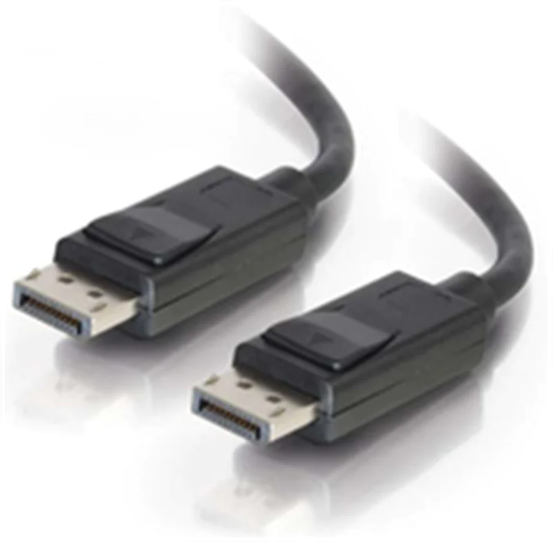 C2G 6ft. DisplayPort m/m, 1,82 m, DisplayPort, DisplayPort, Schwarz, Polyvinylchlorid (PVC), Männlich/Männlich 54401
