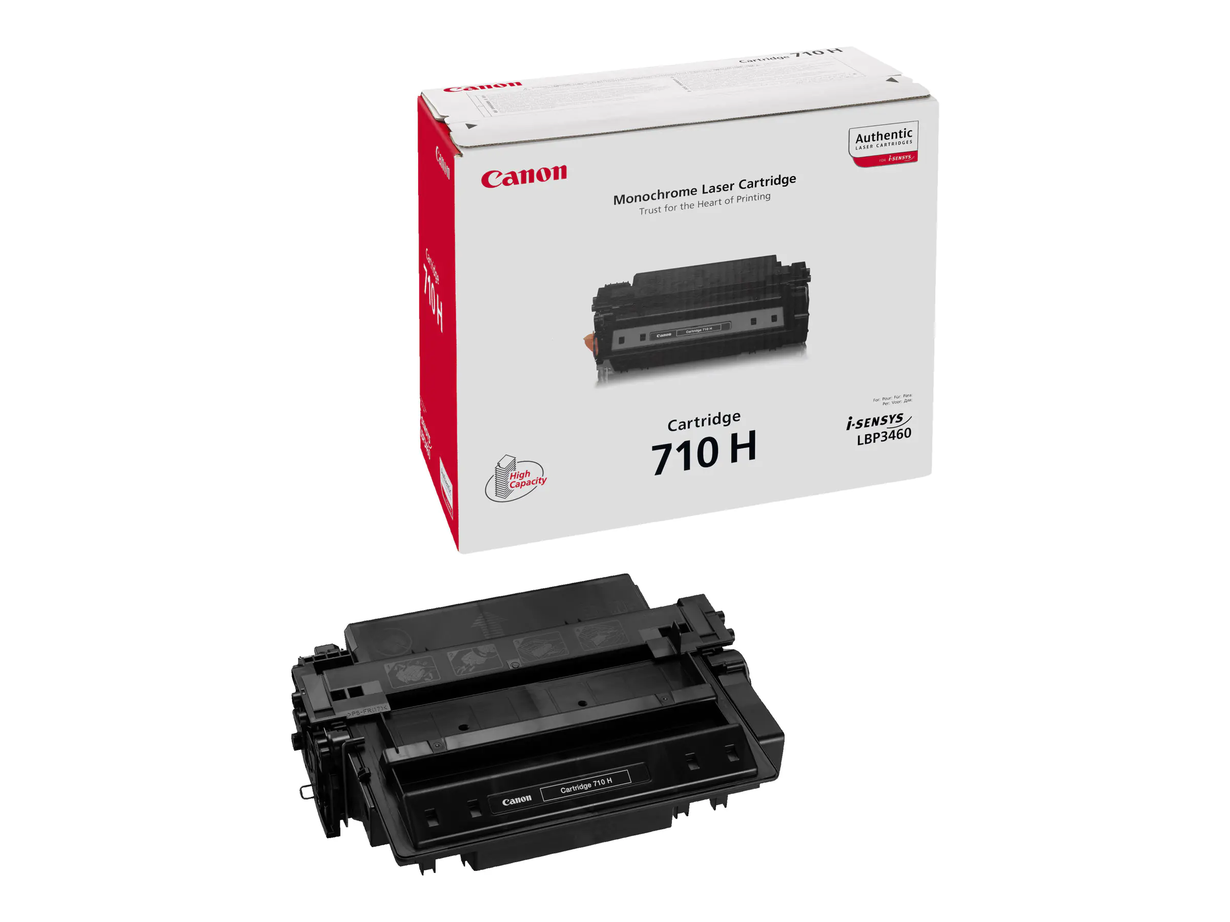 Canon 710H - Schwarz - Original - Tonerpatrone - für Laser Shot LBP-3460