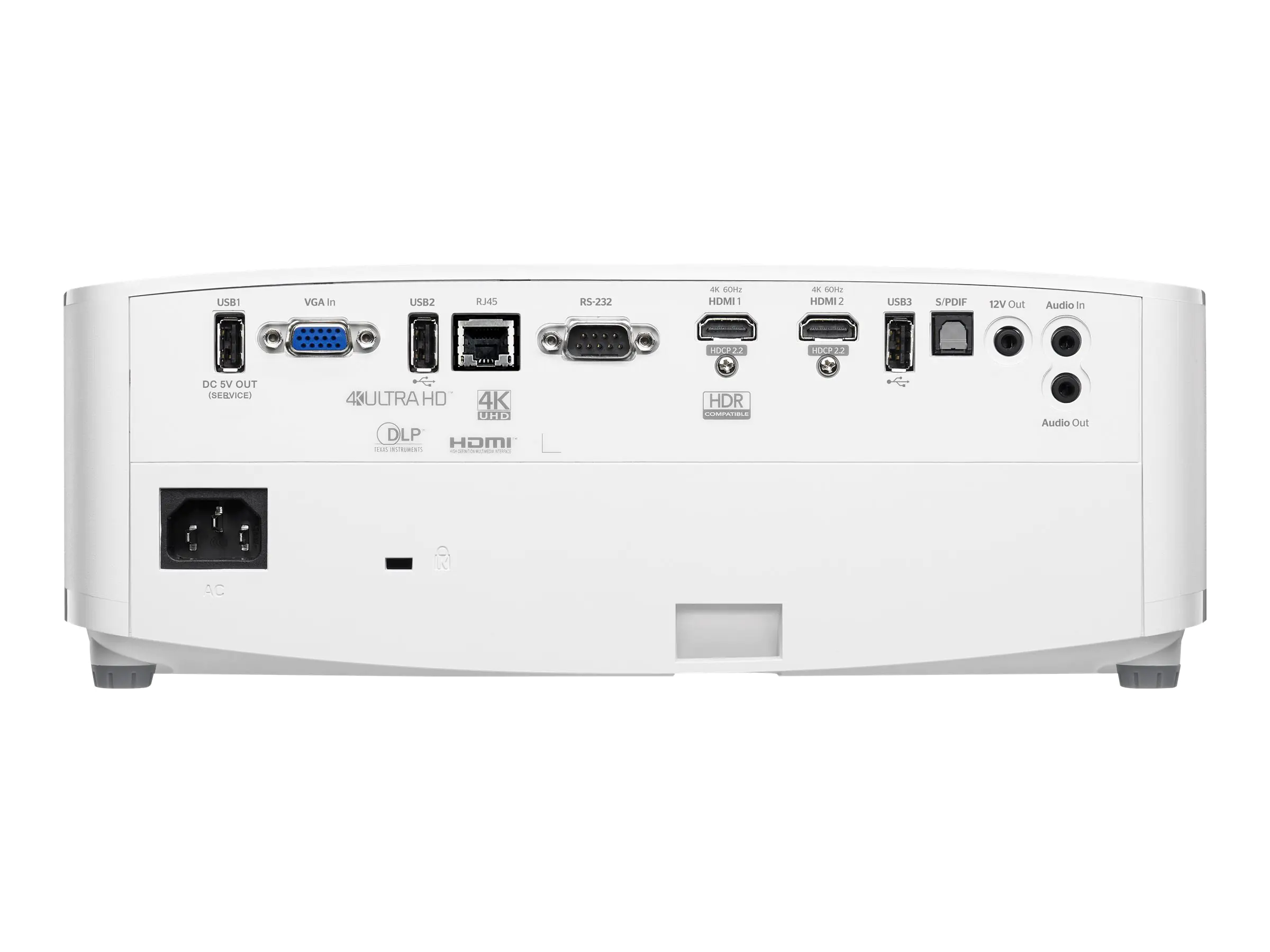 Optoma UHD55 - DLP-Projektor - 3D - 3600 lm - 3840 x 2160 - 16:9 - 4K