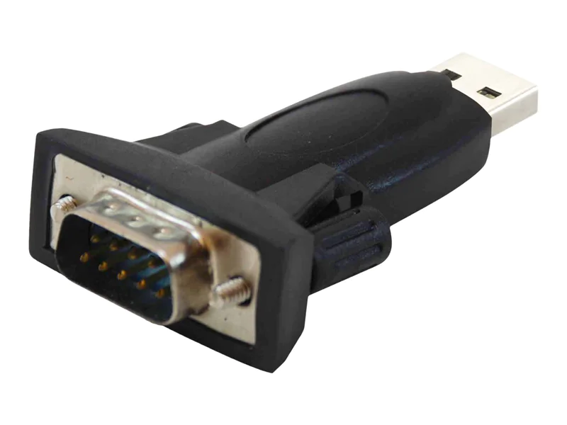 Equip 133382, USB A, RS-232, Schwarz