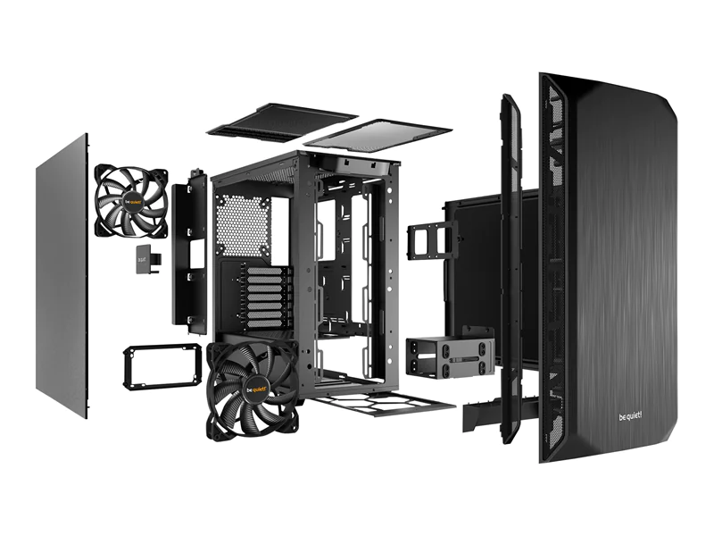 Be Quiet! Pure Base 500 - Tower - ATX - keine Spannungsversorgung (ATX / PS/2) BG034