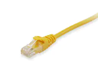 Equip Cat.6A U/UTP Patchkabel, 0.5m, Gelb, 0,5 m, Cat6a, U/UTP (UTP), RJ-45, RJ-45, Gelb 603061