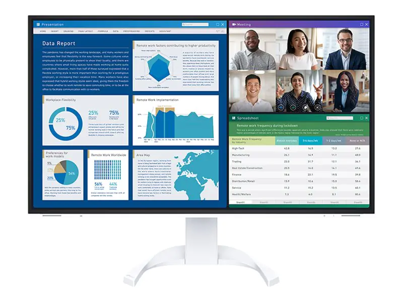 EIZO FlexScan EV3240X - Mit FlexStand - LED-Monitor - 81.3 cm (32") EV3240X-WT
