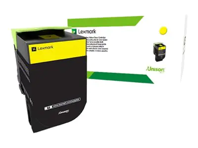 Lexmark Gelb - original - Tonerpatrone - für 80C2HYE