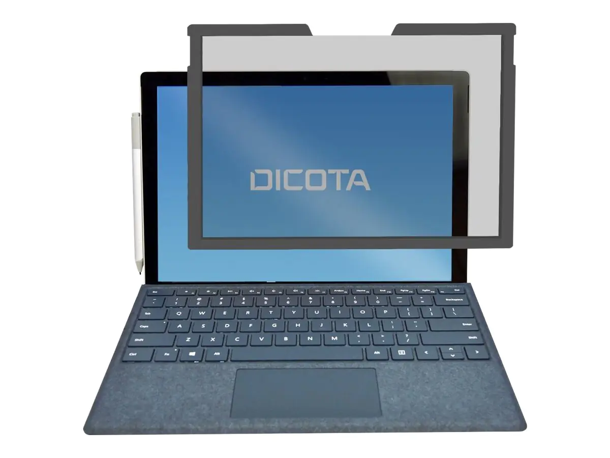 DICOTA Secret - Blickschutzfilter für Notebook - 2-Wege - entfernbar - magnetisch - 31.2 cm wide (12,3 Zoll Breitbild) - Schwarz - für Microsoft Surface Pro 4
