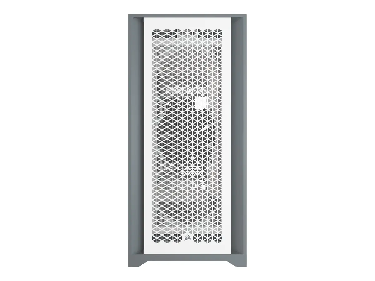 CORSAIR 5000D AIRFLOW - Mid tower - ATX - Seitenteil mit Fenster (gehärtetes Glas) - keine Spannungsversorgung (ATX) - weiß - USB/Audio