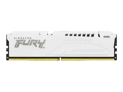 Kingston FURY Beast - DDR5 - Modul - 32 GB - DIMM 288-PIN - 6000 MHz / PC5-48000 - CL36 - 1.35 V - ungepuffert - on-die ECC - weiß