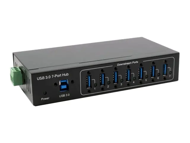 Exsys EX-11227HMVS - Hub - 15 KV ESD protection