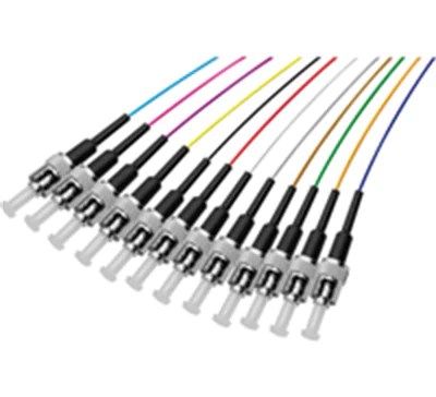 Exertis Connect LWL Faserpigtails farbig 12 x Stecker OS2 Mono-Mode St/UPC 2.0 m - Single- bzw. Exertis Connect LWL Faserpigtails farbig 12 x Stecker OS2 Mono-Mode St/UPC 2.0 m - Single- bzw.