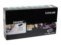 Lexmark Schwarz - original - Tonerpatrone Lexmark 12040SE